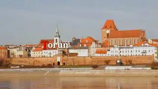 Видеоблог - гуляем по польскому городу Торунь (2015)