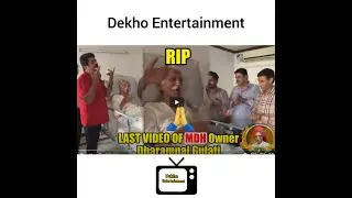 MDH Owner LAST Video In Hospital | RIP 🙏🙏🙏