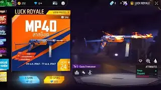 Gusto Freerunner Mp40 Skin | Free Fire New Event