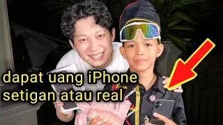 Dapat uang iPhone setigan atau real 