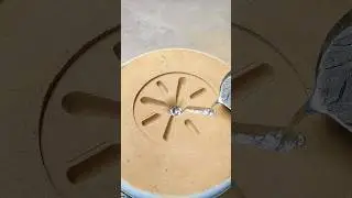 #art #metal #shorts #satisfying #amazing #diy EP-53 قالب رملي دائري متعدد الفتحات لصب المعدن