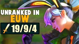 Rank 1 Challenger Riven Plays Unranked in EUW Server