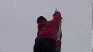 Volunteers Liberate Torn US Flag&rlm; - Fairhaven, MA