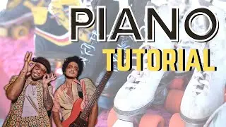 How to Play Skate on the Piano - (Silk Sonic) - Full Piano Tutorial