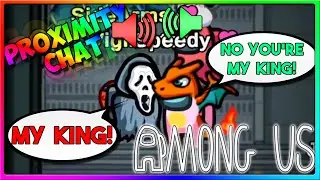 THE UNSTOPPABLE LOVER DUO | Among Us Mods (Proximity Chat & Roles Mod)
