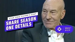 Picard Dog: Patrick Stewart Reveals His Very Good Boy's Name - Comic Con 2019