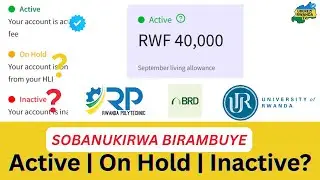 BRD Student Loan Disbursement | Sobanukirwa Active, On Hold & Inactive (UR & RP)