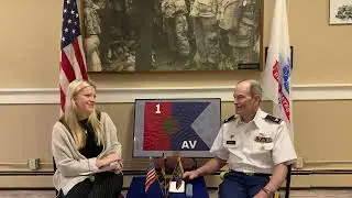 Veteran Mark Millard with Erin Berg