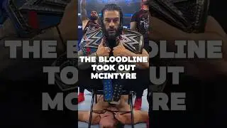 When Drew McIntyre faced Roman Reigns for the Undisputed Title #wwe #wrestling #shorts