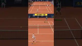 JOGANDO TOP SPIN 4 DO PS3! #shorts #topspin4 #ps3