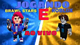 JOGANDO ROBLOX E BRAWL-RUMO AOS 1K