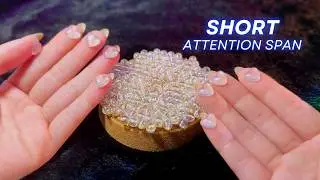 ASMR 1 New Trigger Every Minute✨ Perfect for Short Attention Span (with background music)