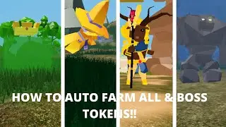 How to Auto Farm all 4 Boss Tokens in Roblox Islands