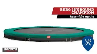 BERG InGround Champion trampoline assembly 1080p