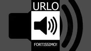 urlo fortissimo - effetto sonoro #ai #sounds