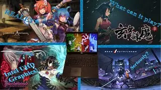 Dell 3510 Intel UHD Graphics with Side-Scrolling Games Test and benchmark! What can it game?
