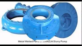 wet parts of a slurry pump