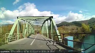 DRIVE #1415: Priboj (Serbia)-Rudo (Bosnia and Herzegovina) (timelapse 4x) *Read Description*