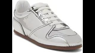 Moschino Mirrored Low-Top Sneakers Review | Futuristic Designer Style