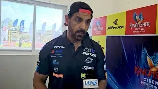 Interview with Bollywood actor John Abraham from Indian Racing Festival 2024