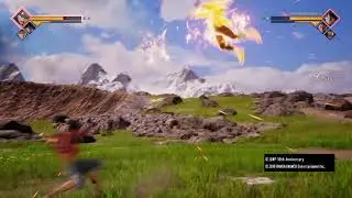 I found my first spamming move in Jump Force