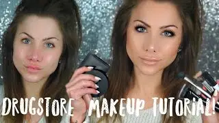 Full face only using drugstore makeup! | 5 min makeup tutorial | Beeisforbeeauty