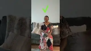 How to Sit Like A Lady