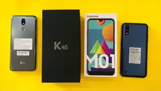 Samsung Galaxy M01 vs LG K40