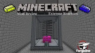 Extreme Reactors - Turbine Set Up - Minecraft Mod Review (1.12.2)