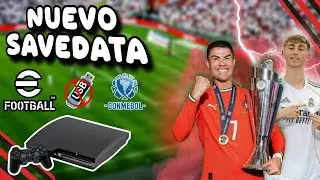 Nuevo SAVEDATA Convocatorias para eFootball 2025 ACTUALIZADO en PS3 | POTATO PATCH 14.3 SIN USB