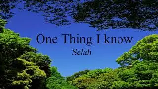 One Thing I Know - Lower Key Accompaniment