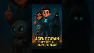 Agent Zayan 🔥 Coming Soon! | Spy of the Dark Future 👀#AgentZayan #3DAnimation #AnimatedTeaser #SciFi