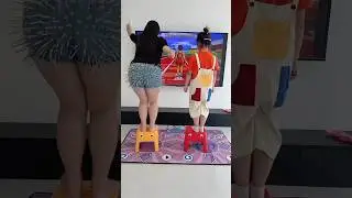Funny Family Race Challenge 🏃&zwj;♂️ {Part 1} #shorts #familyfun