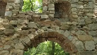 Ancient building ruins in the forest - FULL HD FREE VIDEO #nocopyright