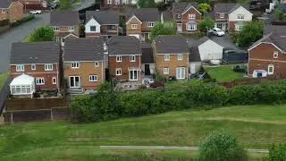 Hengoed from the sky