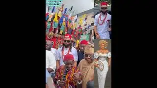 Flavour father's Befitting Burial in ENUGU STATE Obi Cubana | Cubana Chief Priest Odumeje