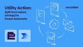 Split text values (strings) in Power Automate