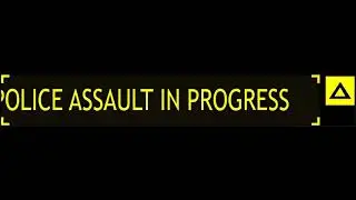 police assault In progress