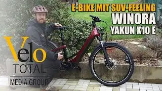 WINORA Yakun X10 E - E-Trekkingbike mit SUV-Feeling