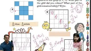 NCERT Class 5 Maths Chapter 4 II Parts and Wholes II Page 57 II Math Magic