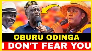 OBURU ODINGA I DON'T FEAR!! WINNIE ODINGA WARN OBURU ODINGA FACE TO FACE 