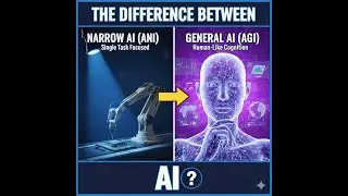Difference between Narrow AI and General AI by Techinform. #ai #narrowai #generalai