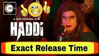 HADDI OTT Release Time | Haddi Movie OTT Release Date And Time | Nawazuddin Siddiqui | Zee5