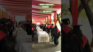 Annual convocation ceremony at IIM CALCUTTA 🎓 #iim #iimcalcutta #mba #convocationceremony
