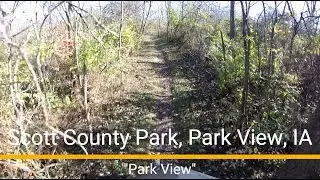 Scott County Park MTB trail - 