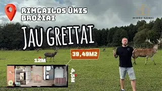 40m2 modulinis namas (Būsimo video apžiūros anonsas)
