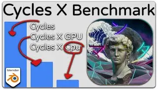 Cycles Vs. Cycles X GPU Vs. Cycles X CPU Benchmark