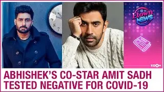 Abhishek Bachchan's web-series co-star Amit Sadh tests negative for Coronavirus