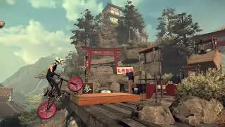 Trials Rising - Orange Belt (Ninja level 2 - 0 Fault - Diamond run)