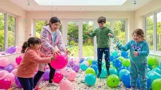أسرع مفجّر بالونات يفوز! 🎈 | Balloon War